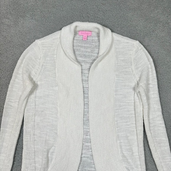 Lilly Pulitzer Sweater Amalie Knit Cardigan Women's Shirt Top Long Sleeve XS - Picture 3 of 10